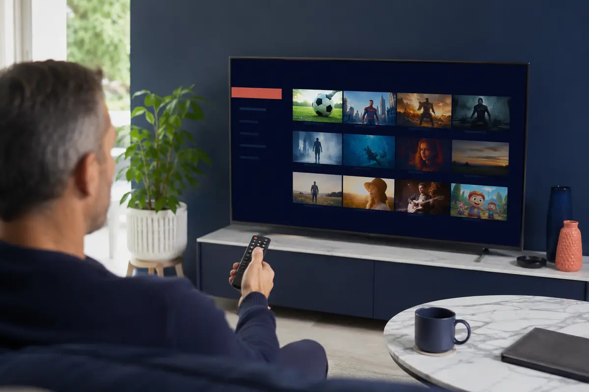 Samsung & LG Smart TV setup example for a compatible Best IPTV player